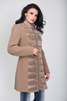 Пальто 1-028/9 Песок