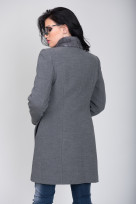 Пальто 1-028/9 Графит