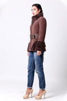 Пальто 1-029/9 Шоколад