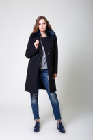 Пальто 1-061/9 Черный