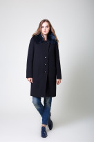 Пальто 1-061/9 Черный
