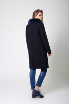 Пальто 1-061/9 Черный