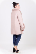 Пальто 1-090 Топленое молоко