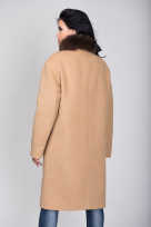 Пальто 1-097IT Кэмэл