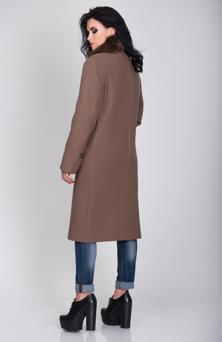Пальто 1-101/9 Молочный шоколад