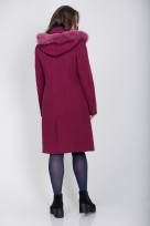 Пальто 10-43 Малиновый