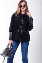 Пальто 2-227 Черный