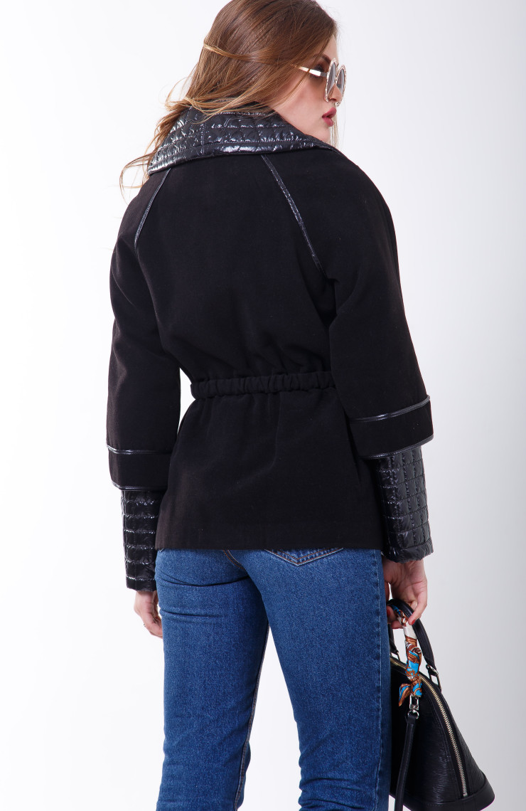 Пальто 2-227 Черный