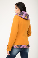 Пальто 2-317К Золотой песок