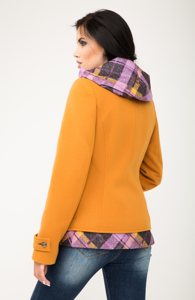 Пальто 2-317К Золотой песок