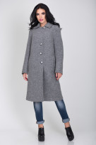 Пальто 2-338L Серый