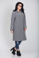 Пальто 2-338L Серый