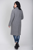 Пальто 2-338L Серый