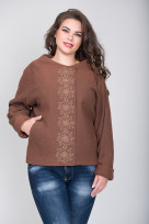 Пальто 2-348 Молочный шоколад