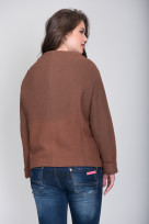 Пальто 2-348 Молочный шоколад