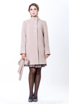 Пальто 2-350/9 Бежевый