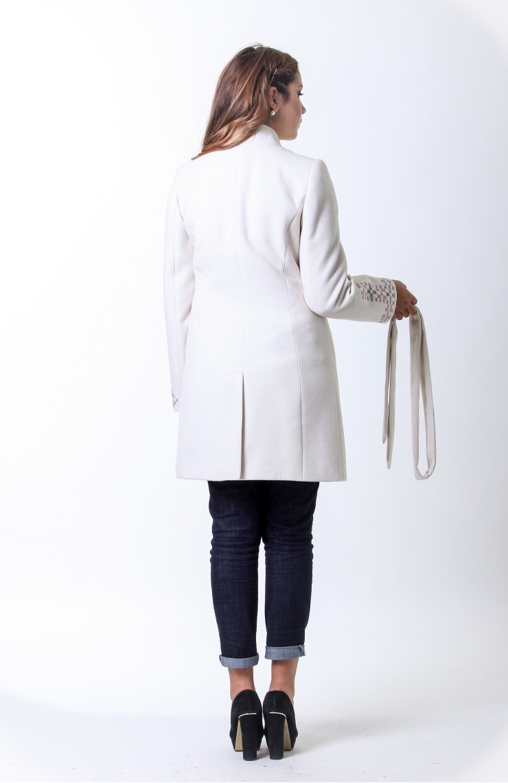 Пальто 2-350 Молоко