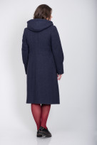 Пальто 2-353Ш Сине-фиолетовый