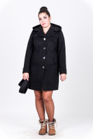 Пальто 2-359 Черный