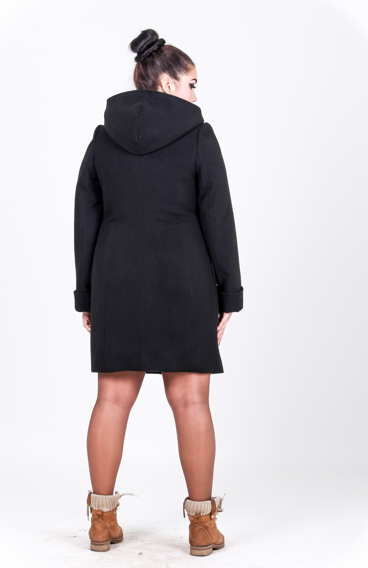 Пальто 2-359 Черный