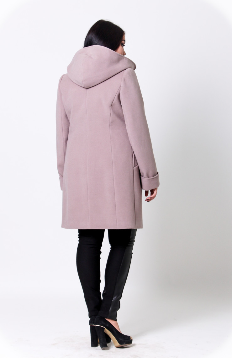 Пальто 2-359 Пепельно-розовый