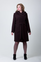 Пальто 2-373/9Ш Шоколад