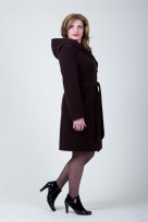 Пальто 2-373/9Ш Шоколад