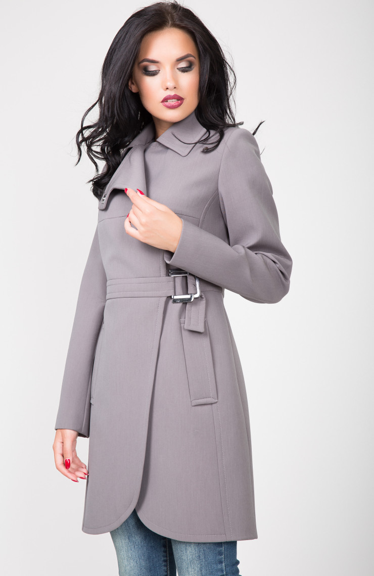Пальто 2-387 Серый