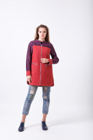 Пальто 2-412/9 Кораловый