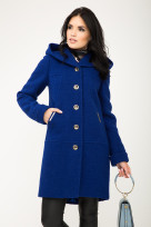 Пальто 2-416L Кобальт