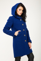 Пальто 2-416L Кобальт