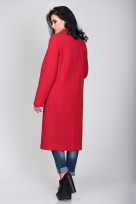 Пальто 2-421/9 Темно-красный