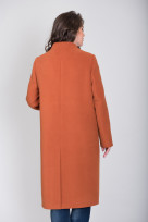 Пальто 2-421/9 Светло-терракотовый