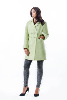 Пальто 2-424L Салатовый