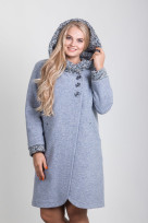 Пальто 2-435L Лагуна