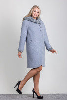 Пальто 2-435L Лагуна