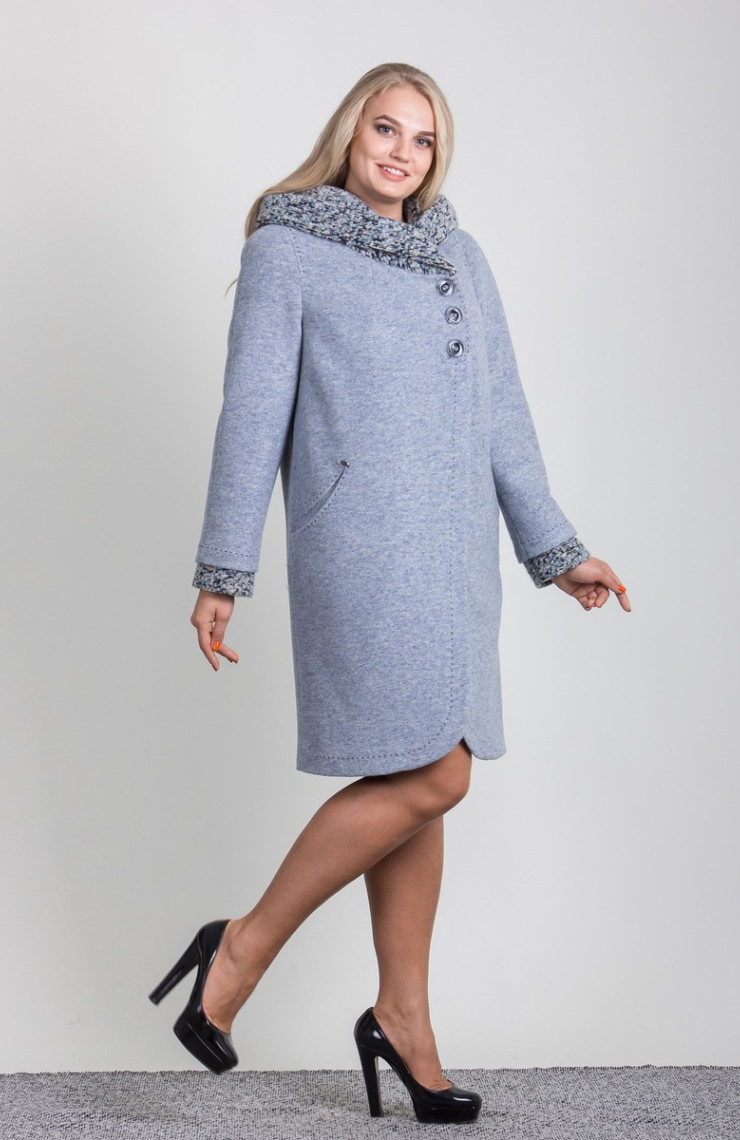 Пальто 2-435L Лагуна