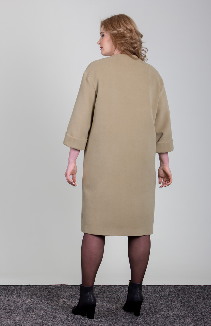 Пальто 2-437/9 Оливковый