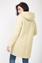 Пальто 2-444L Лимон