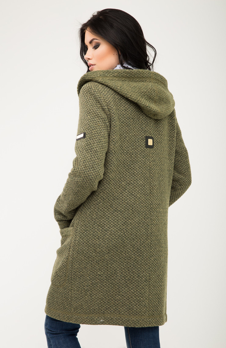 Пальто 2-445L Осенний лес