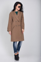 Пальто 2-448IT Молочный шоколад