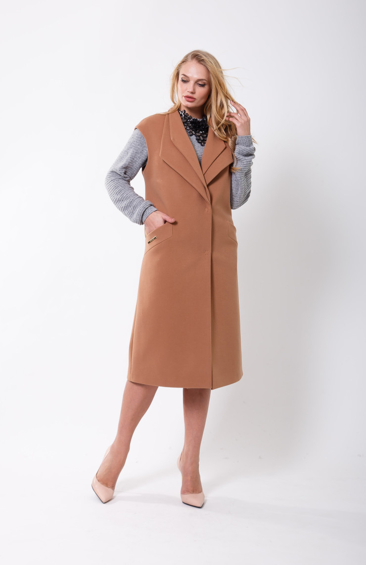 Пальто 2-451/9 Топленое молоко