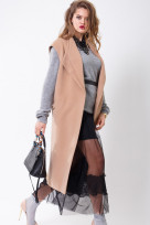 Пальто 2-451/9 Крем-карамель