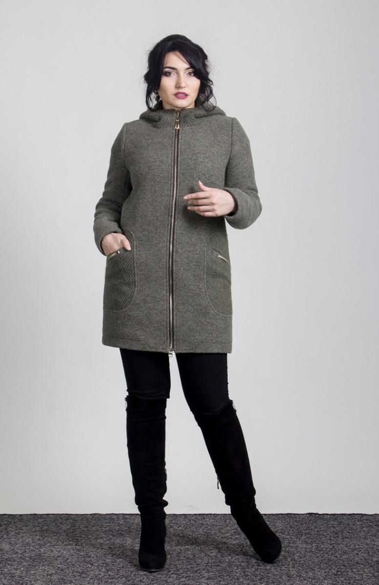 Пальто 2-452LШ Осенний лес