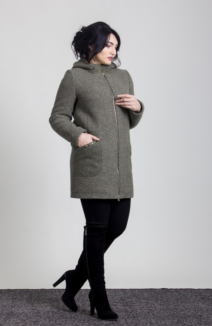 Пальто 2-452LШ Осенний лес