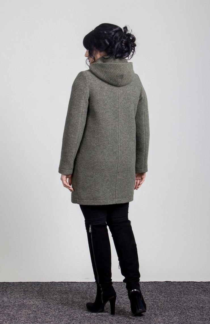 Пальто 2-452LШ Осенний лес