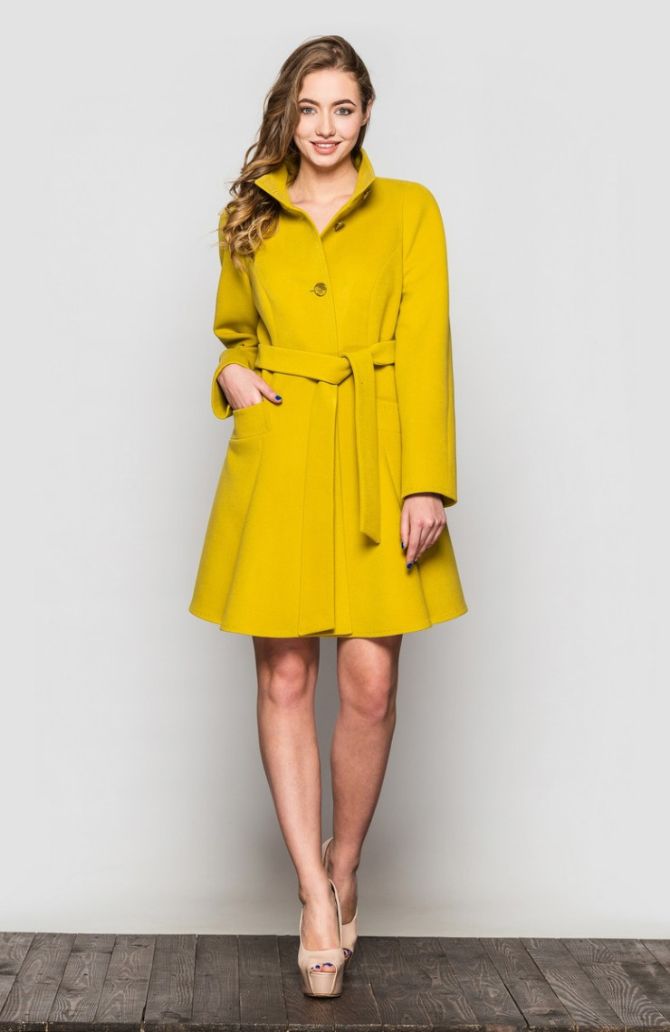 Пальто 2-459/9 Лайм
