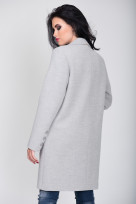 Пальто 2-472/9 Светло-серый
