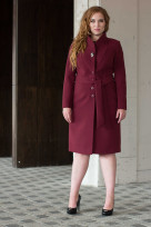 Пальто 2-483/9 Вишневый ликер