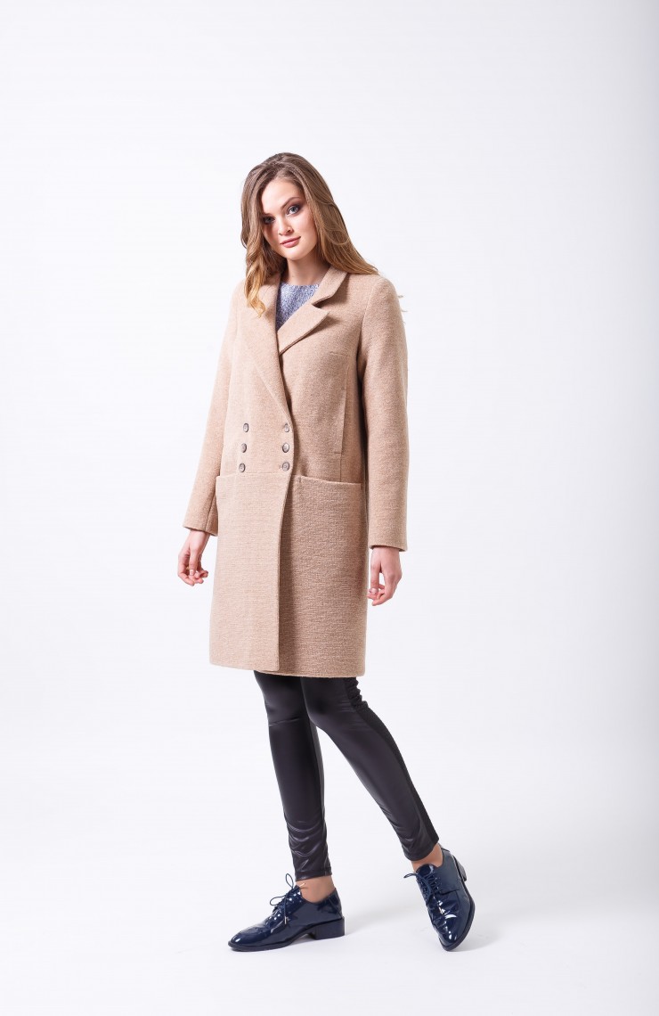 Пальто 2-485/9 Карамель